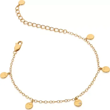 Náramek Stříbrný pozlacený náramek Hot Diamonds x Jac Jossa Soul DL639