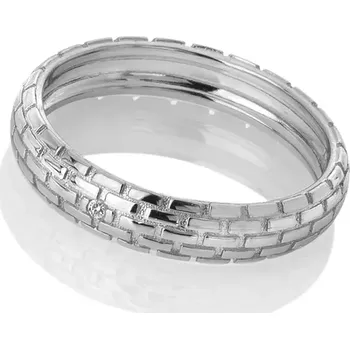 Prsten Prsten Hot Diamonds Woven DR234 Obvod 60 mm