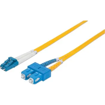 Síťový kabel Patchcord INTELLINET SC/UPC-LC/UPC Duplex Single Mode 2 m
