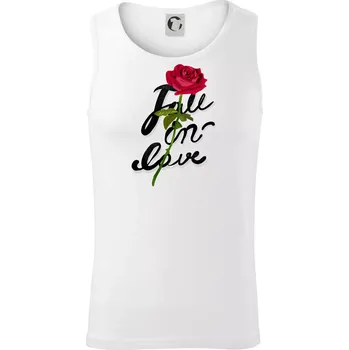 Fall in Love - Tílko pánské Core - L ( Bílá )