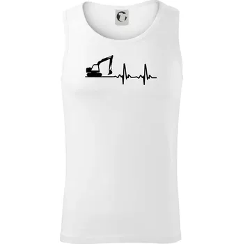 EKG bagr - Tílko pánské Core - 2XL ( Bílá )