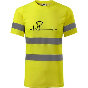 Pánské oblečení EKG paramotor - Triko reflexní - HV PROTECT - S ( Neonově žlutá )