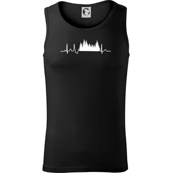 EKG les - Tílko pánské Core - XL ( Černá )