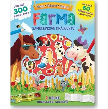 Leporelo Svojtka Samolepkové království - Farma