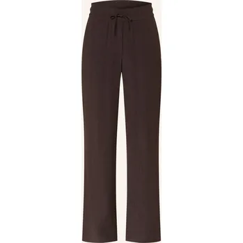 Dámské kalhoty Opus Dámské Kalhoty Marou Crinkle, tmavě hnědá, 36