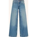 Garcia Dívčí Džíny Wide Fit, tmavě modrá, 140