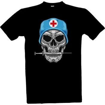 Pánská móda Tričko s potiskem Očkování pánské