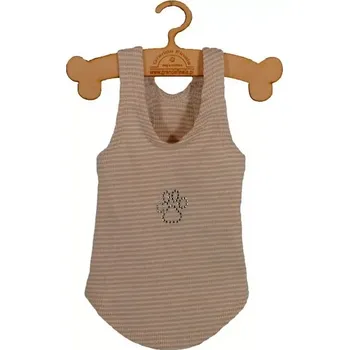 Obleček pro psa Tílko pro psa tlapička žluté (Oblečky pro psy )