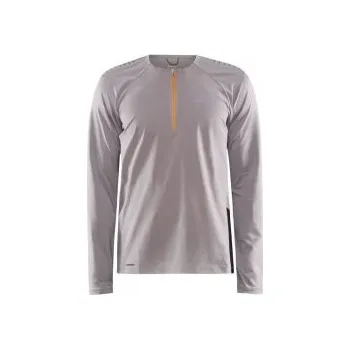 CRAFT PRO Trail Wind LS M šedá 1913155-954000 M; Šedá triko + DÁREK DLE VÝBĚRU!