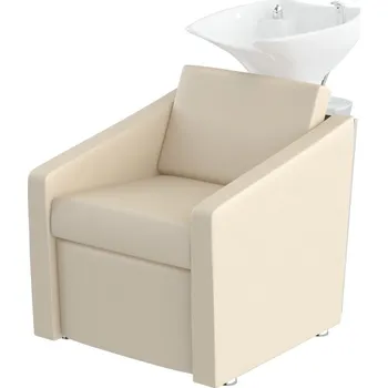 Kadeřnické křeslo Panda Mycí box Kubik III Koženka: Basic, Výbava: Basic