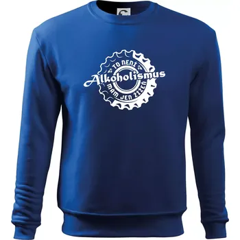 Chlapecké tričko Alkoholismus pivo - Mikina Essential dětská - 158 cm/12 let ( Královská modrá )