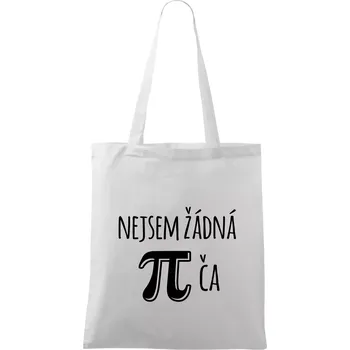 Nejsem žádná pí - Taška bavlněná - 42 x 38 cm ( Bílá )