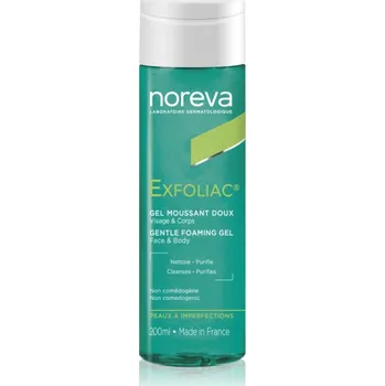 Noreva Exfoliac Gentle Foaming Gel jemný pěnivý gel pro problematickou pleť 200 ml