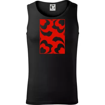 Pánské termoprádlo Čtyři srdce - obdélník (Moňas) - Tílko pánské Core - 2XL ( Černá )