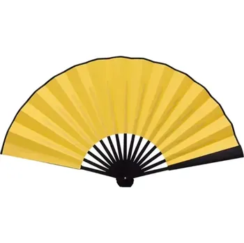 Karnevalový doplněk Vějíř V8049, Barva žlutá