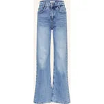 Blue Effect Dívčí Džíny Straight Fit, modrá, 164