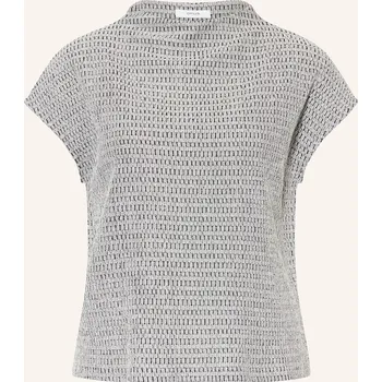 Dámské tričko Opus Dámské Tričko Sorote, tmavě modrá / světle šedá, 40