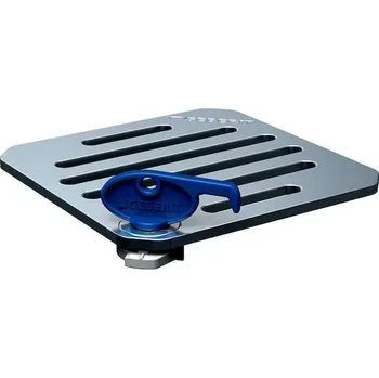 Odvodňovací žlab Geberit Příslušenství - Uzamykatelný rošt pro podlahové vpusti 13x13 cm, nerez 388.107.00.1