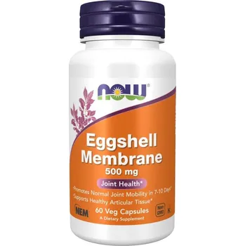 Now Foods Eggshell Membrane 500 mg 60 kapslí