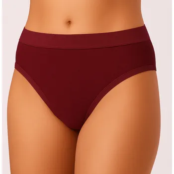 Kalhotky Dámské kalhotky - ANDRIE PS 2942, vínová Barva: Vínová, Velikost: 50/52-XXL