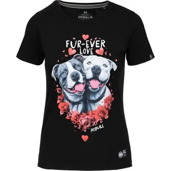 Dámské tričko PitBull West Coast Dámské Tričko PitBull West Coast Fur Ever Love