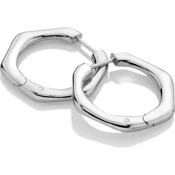 Oblečení a móda Stříbrné náušnice Hot Diamonds Huggies DE795