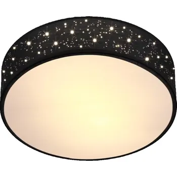 Stropní lampa hvězdná obloha Ø30cm |černá