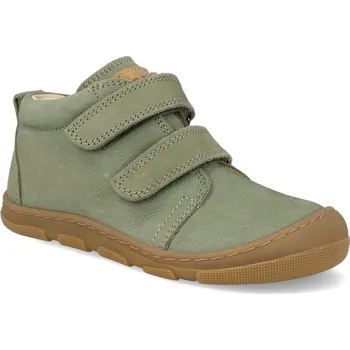 Barefoot dětské kotníkové boty Koel - Kari Olive širší zelené Velikost: 29