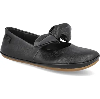 Dívčí baleríny Baleríny Camper - Right Kids Sella Negro černé Velikost: 38