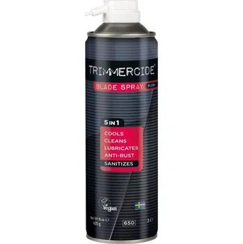 Příslušenství k holicímu strojku Trimmercide Blade Spray Plus+ 5 v1 sprej na čištění strojku 425 g