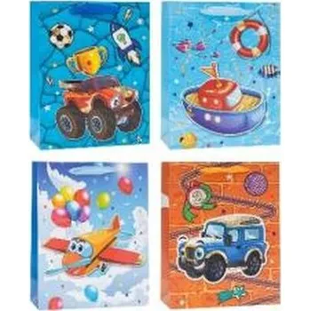 Dětské hřiště Torebka ozdobna 18x23x8cm brokat mix ROZETTE (pl, 2000, Rozette)