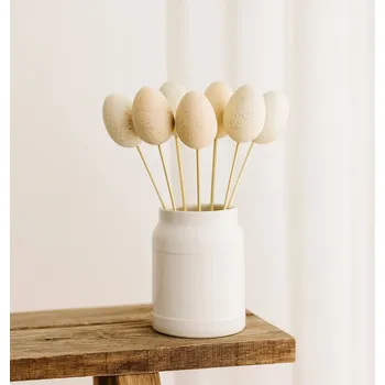 Velikonoční dekorace ROSA Velikonoční vajíčko zápich 6 ks