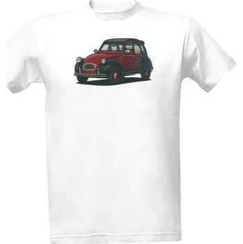 Tričko s potiskem Kachna 2CV pánské