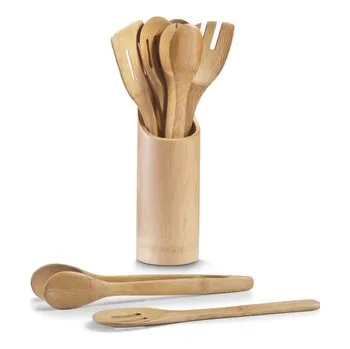 Kuchyňský nůž Bambusová sada kuchyňských doplňků, 7 ks, ZELLER