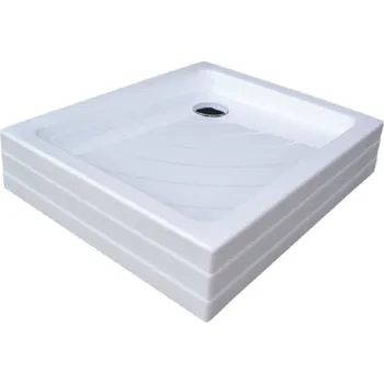 Sprchová vanička RAVAK ANGELA 90 PU sprchová vanička 90,5x90,5 cm, akrylát, samonosná