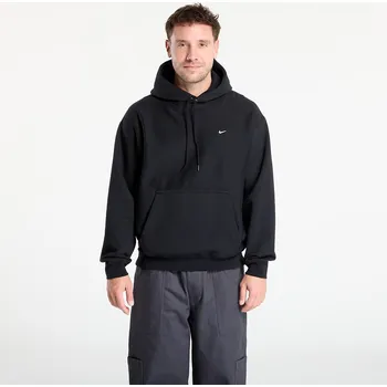 Pánská mikina Mikina Nike Solo Swoosh Men's Pullover Hoodie Black/ Black/ White M