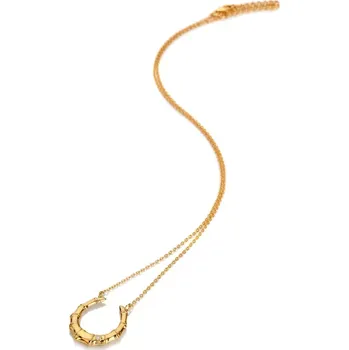 Náhrdelník Pozlacený stříbrný náhrdelník HD X Golden Edit Hope DN215