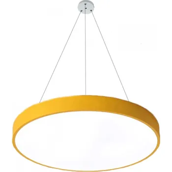 LED panel LEDSVITI OT-XDD-R500-OG-2700-6000K-ZAVES-SMART-CCT Závěsný Žlutý LED panel 600mm 48W smart CCT s ovladačem