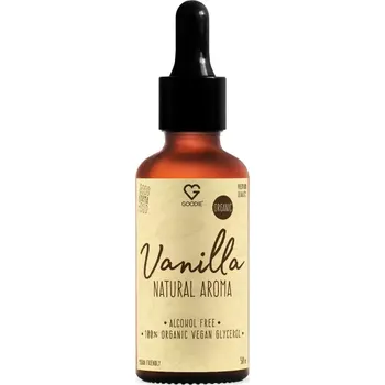 GOODIE Přírodní aroma z bourbonské vanilky BIO Organic Bourbon Vanilla natural aroma, 50 ml