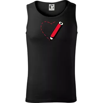 Pánské termoprádlo Let's draw some future - Tílko pánské Core - L ( Černá )