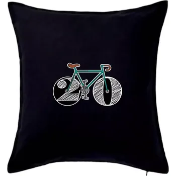 Polštář Narozeniny 20 let na kole - Polštář 50x50 - 50x50 - Pouze potah ( Černá )