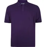 KAM polokošile pánská KBS 501A nadměrná velikost 7XL fialová