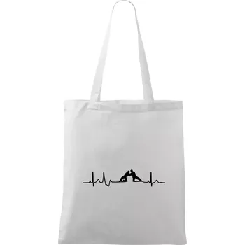 Judo Ekg - Taška bavlněná - 42 x 38 cm ( Bílá )