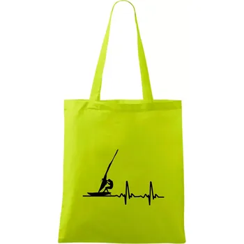 EKG Windsurfing - Taška bavlněná - 42 x 38 cm ( Limetková )