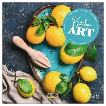 Kitchen Art 2026 - Korsch Verlag [DE] (2025, Kalendář, Korsch Verlag GmbH)