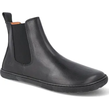 Dámské kozačky Barefoot dámské kotníkové boty Koel - Filas Napa chelsea černé Velikost: 43