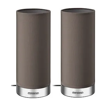 Lampička Stolní lampa Poppy sada 2 ks | hnědá