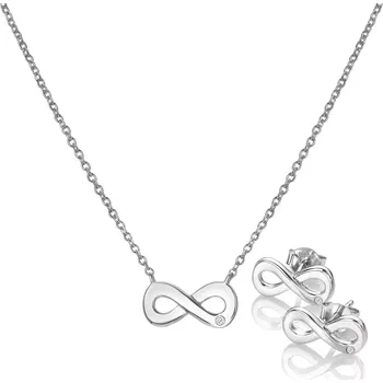 Náhrdelník Set Hot Diamonds Amulets Infinity SS141
