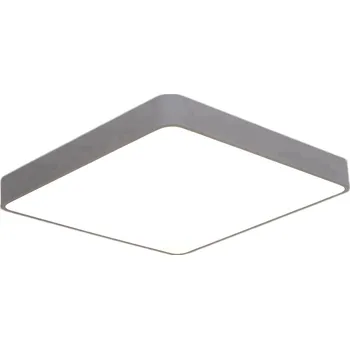 Žárovka LEDSVITI OT-XDD-S500-GR-3000K Šedý designový LED panel 600x600mm 48W teplá bílá