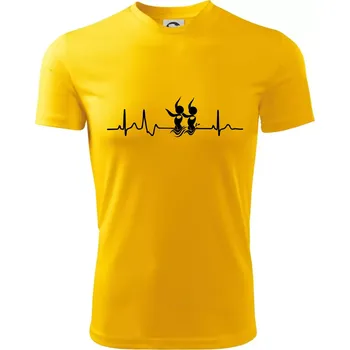 EKG synchronizované plavání - Dětské triko sportovní (dresovina) - 158 cm/12 let ( Žlutá )